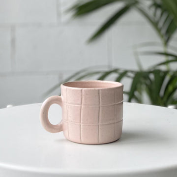Grid Mug by Arcadia Scott