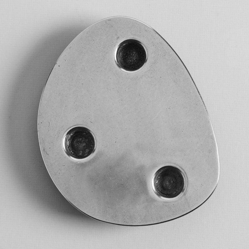 Trio Candle Holder Aluminium by Henry Wilson - THE PLANT SOCIETY