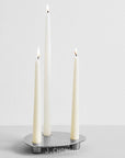Trio Candle Holder Aluminium by Henry Wilson - THE PLANT SOCIETY