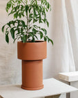 Tall Tower Planter by The Plant Society x Capra Designs- Totem Collection - - THE PLANT SOCIETY