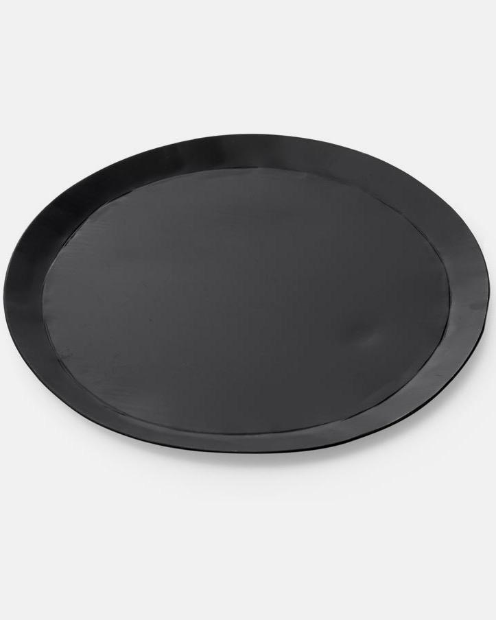 Round Black Trays by Fog Linen - THE PLANT SOCIETY