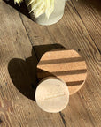 Cork Soap Dish by Iris Hantverk grooves bathroom homeware homewares gift gifts 