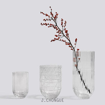 Colour Vase in Clear by HAY (PRE-ORDER Early October) - THE PLANT SOCIETY ONLINE OUTPOST