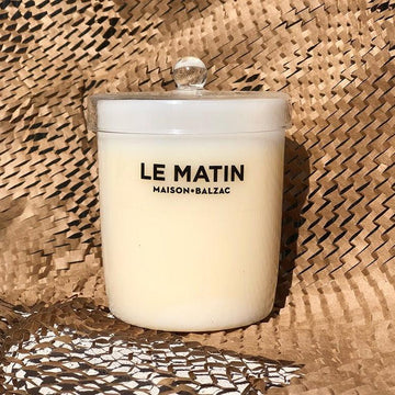 Le Matin Candle by Maison Balzac - THE PLANT SOCIETY