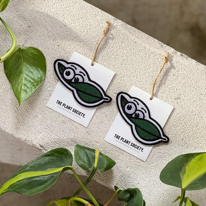The Plant Society Mascot Iron On Patch - THE PLANT SOCIETY ONLINE OUTPOST