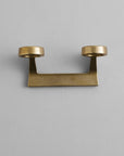 Duo Bottle Bracket Brass by Henry Wilson - THE PLANT SOCIETY
