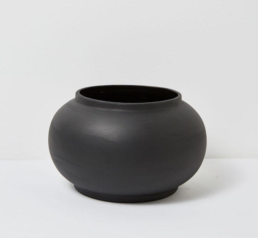 Black Arena Vase by Papaya - THE PLANT SOCIETY