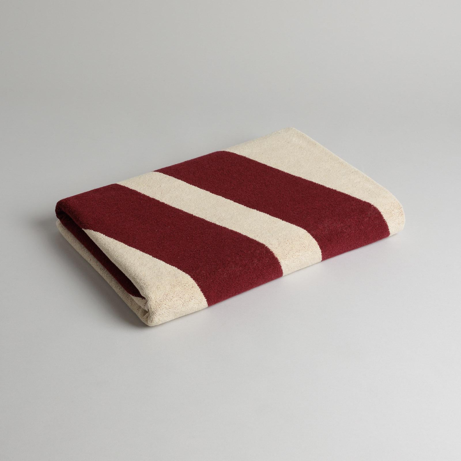 Erin Pool Towel by Baina Maroon&amp;Butter