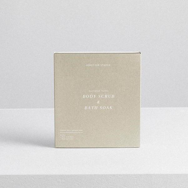 Body Scrub &amp; Bath Soak Pack by Addition Studio - THE PLANT SOCIETY