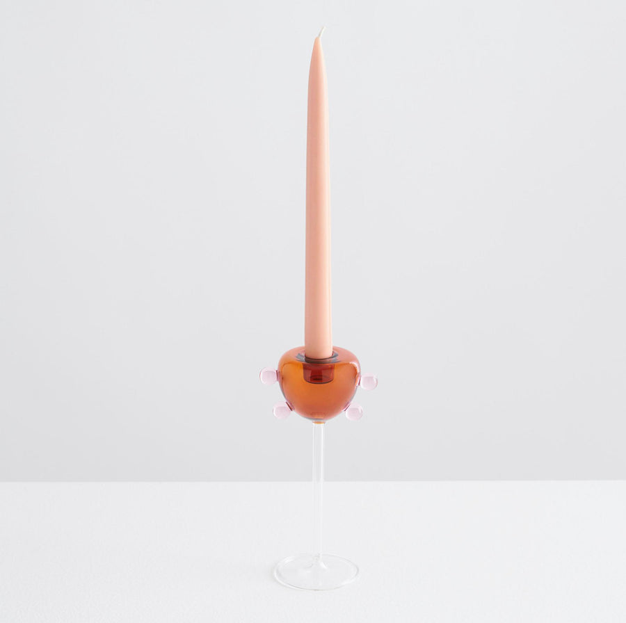Grand Pompom Candle Holder by Maison Balzac