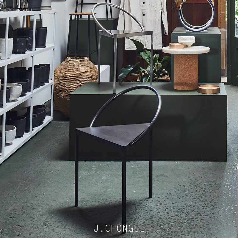 IN-STOCK |Triangolo Chair Black by FRAMA I FURNITURE I The Plant Society  Melbourne - Home and Plant