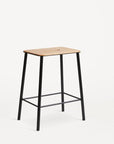 IN-STOCK |Adam Stool  Oak / Black  by FRAMA