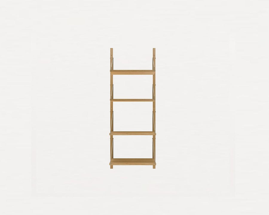 IN-STOCK I Shelf Library H1148cm  W40cm by FRAMA | Natural