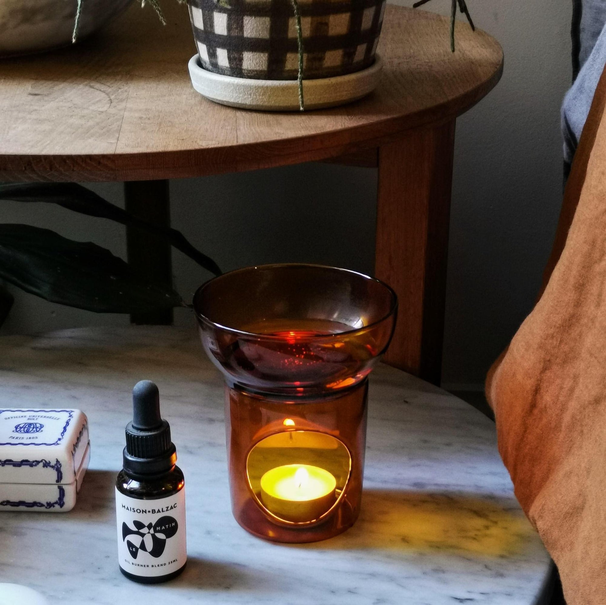 Brule Parfum Oil Burner by Maison Balzac - THE PLANT SOCIETY